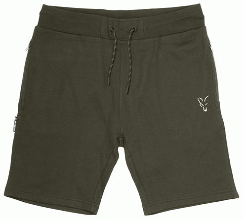 PANTALONI SCURȚI FOX COLLECTION LIGHTWEIGHT SHORTS GREEN-SILVER MĂRIME M