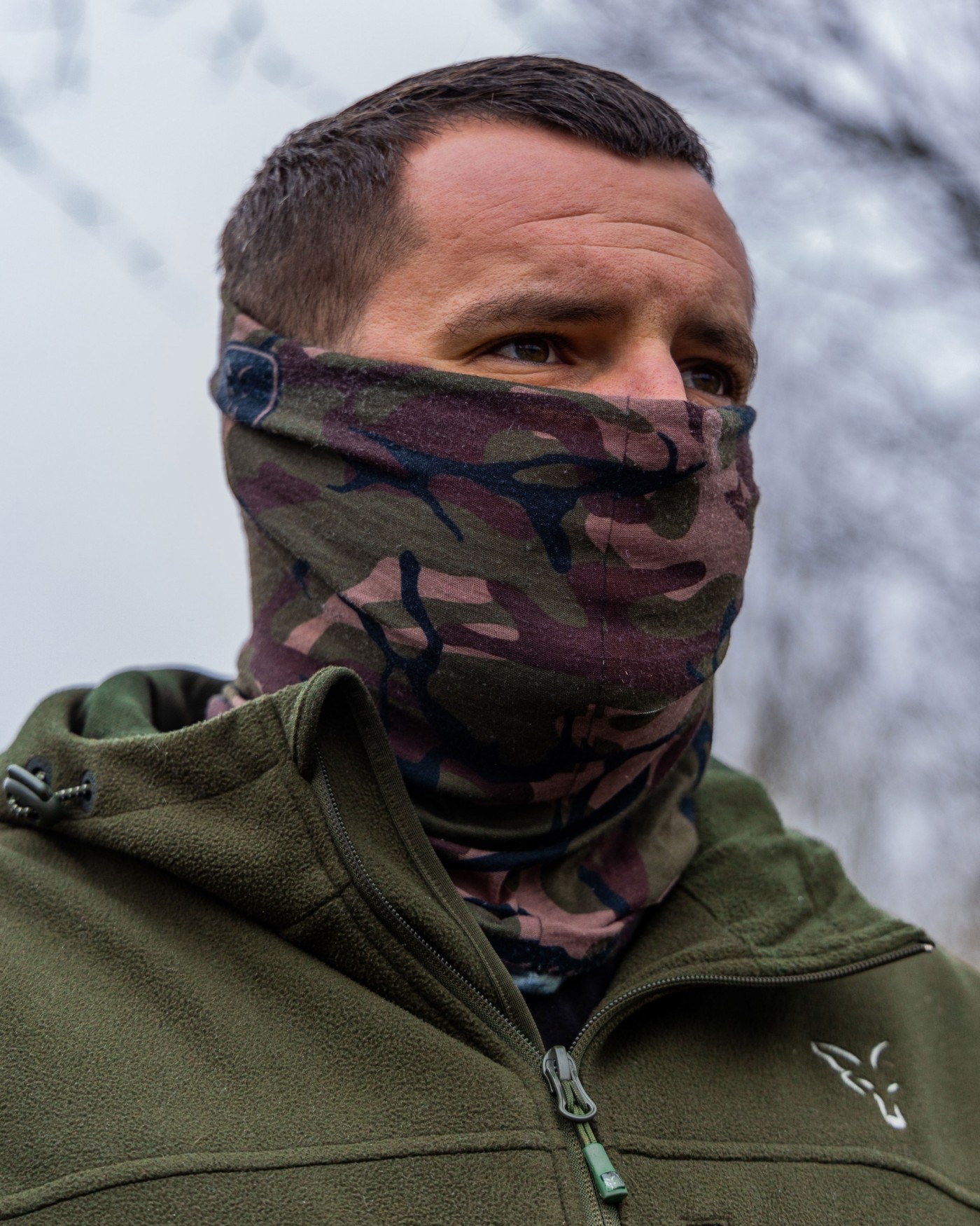 BANDANĂ FOX LIGHTWEIGHT CAMO SNOOD