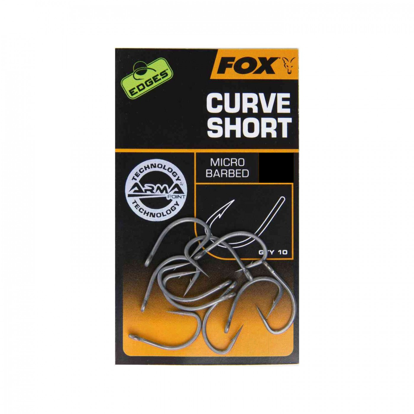 CÂRLIGE FOX EDGES™ ARMAPOINT CURVE SHANK SHORT NR.4 10BUC/PLIC