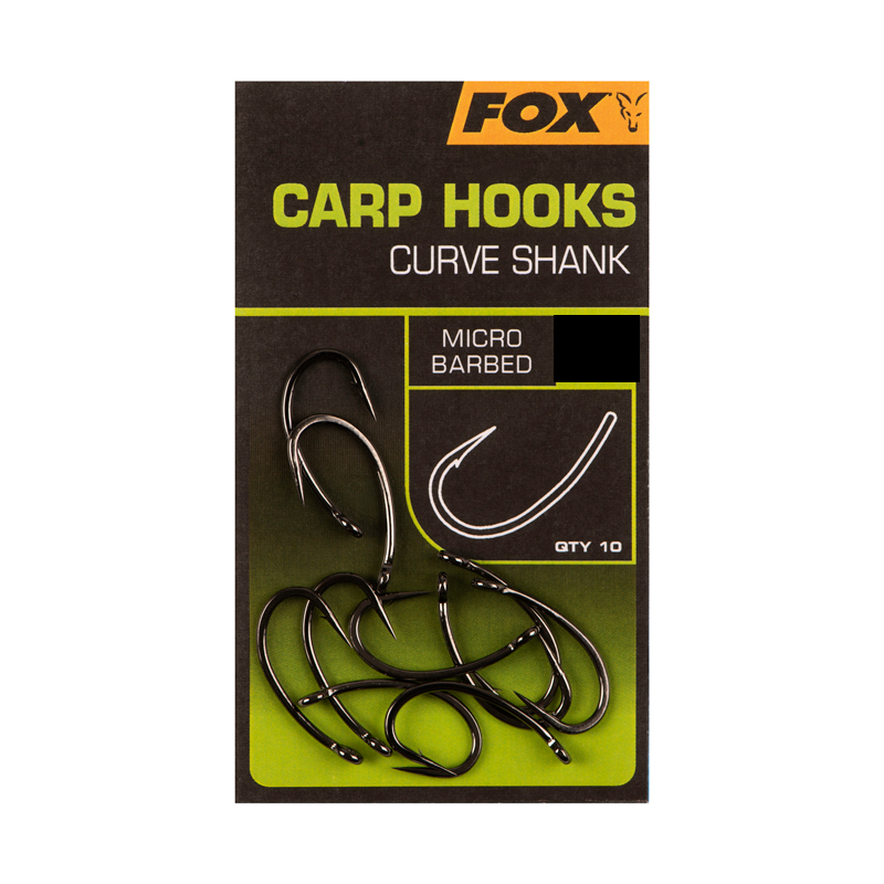 CÂRLIGE FOX CURVE SHANK NR.6 10BUC/PLIC
