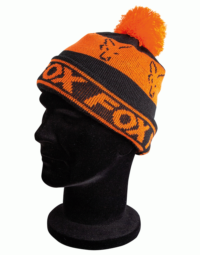 CĂCIULĂ FOX BLACK-ORANGE LINED BOBBLE