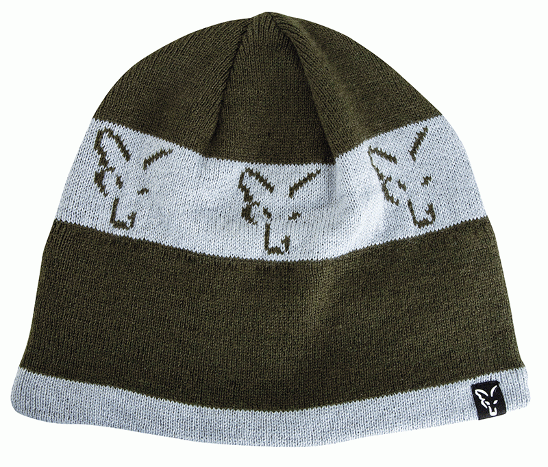CACIULĂ FOX BEANIE GREEN-SILVER - CPR992