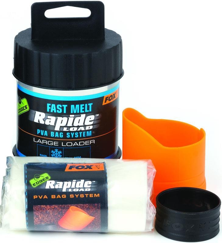 KIT PUNGI PVA FAST MELT + INCĂRCĂTOR FOX EDGES™ RAPIDE™ SYSTEM 60x130MM