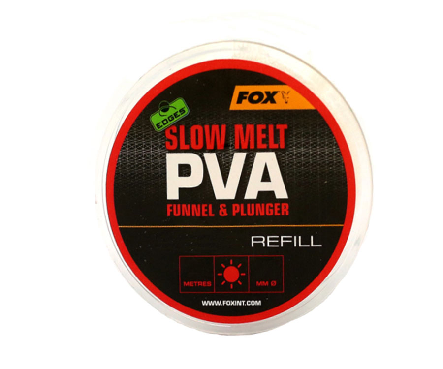 REZERVĂ PLASĂ SOLUBILĂ FOX EDGES™ REFILL SPOOL SLOW MELT 20M Ø35MM