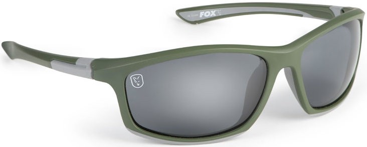 OCHELARI POLARIZAȚI FOX COLLECTION AVIUS WRAPS GREEN-SILVER FRAME/ GREY LENS