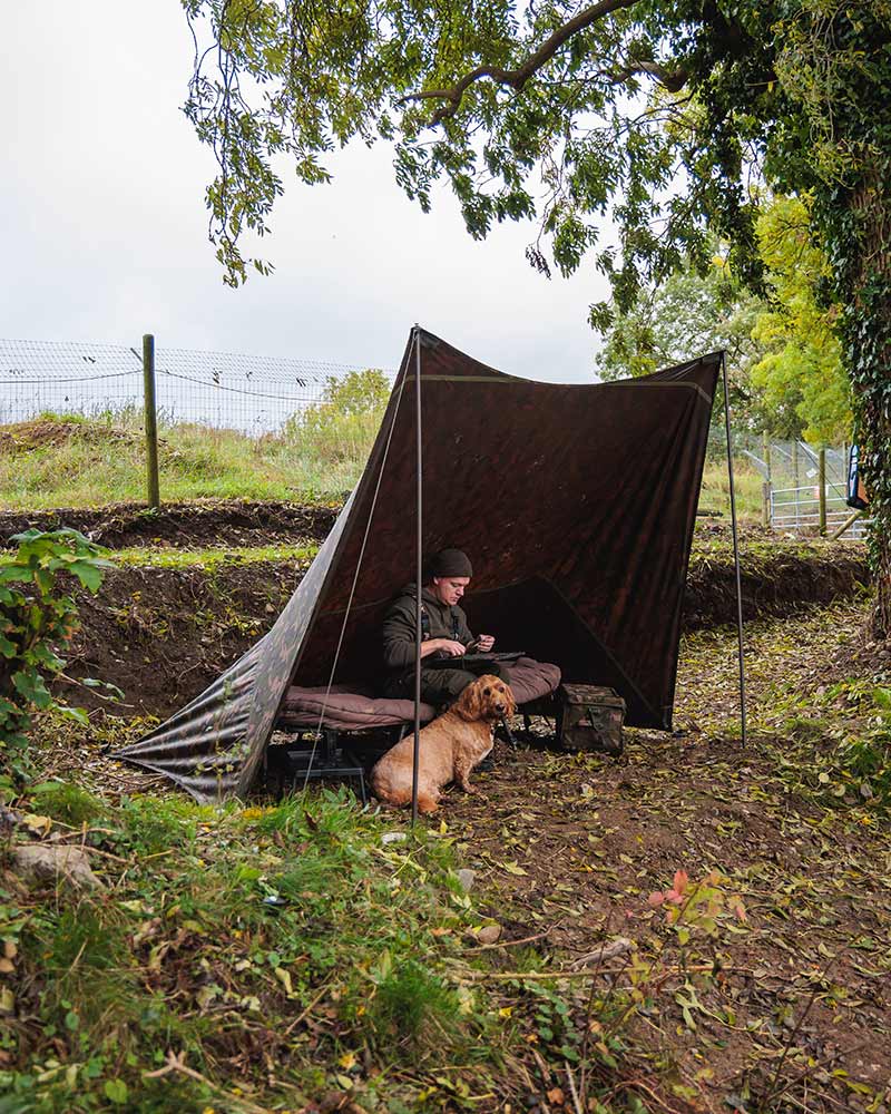 Prelată multifuncțională Fox Camolite Tarp , 450 x 345cm