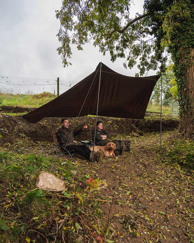 Prelată multifuncțională Fox Camolite Tarp , 450 x 345cm