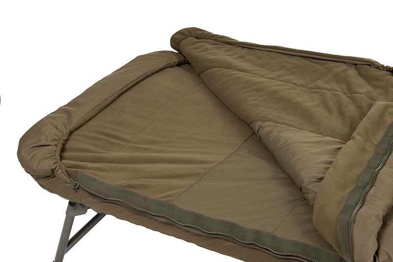 Set pat Fox Flatliner X + Sac de dormit All Season System