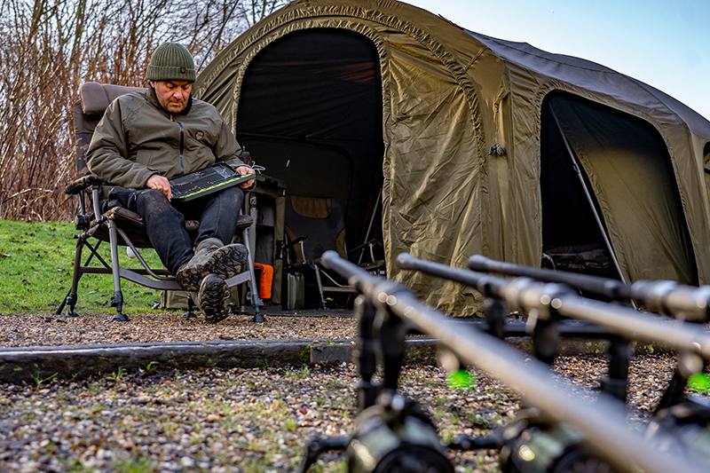 Extensie cort Fox Frontier X Deluxe Extension System, 260x150x155cm