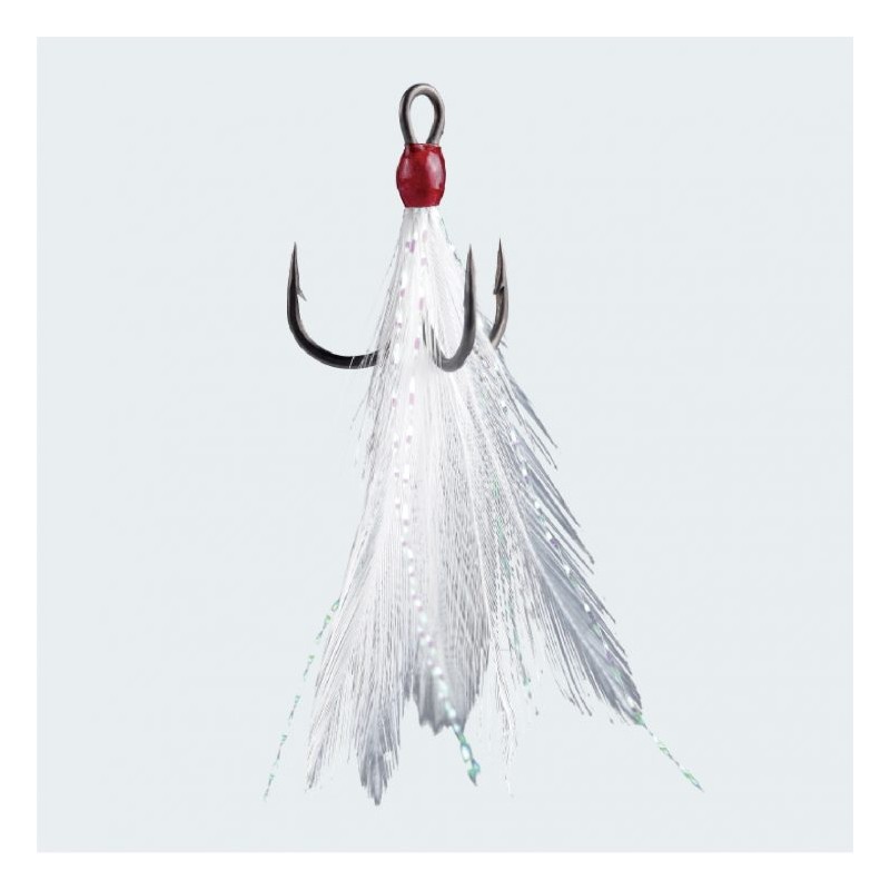 Ancore BKK Feathered Spear 21 SS-White, Nr.6, 3buc/blister