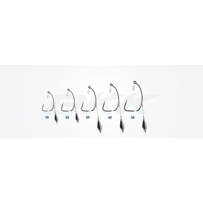 Cârlige offset BKK Titan Diver, 3/0-3.8g, 2buc/plic