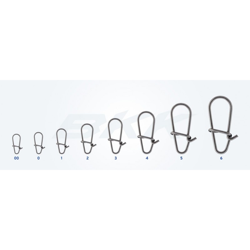 Agrafe BKK DuoLock Snap-51, Nr.00, 12buc/plic