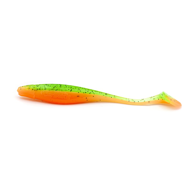 Shad Fast Strike Huky Kuky, Orange Green, 11.5cm/4.3g, 10buc/plic