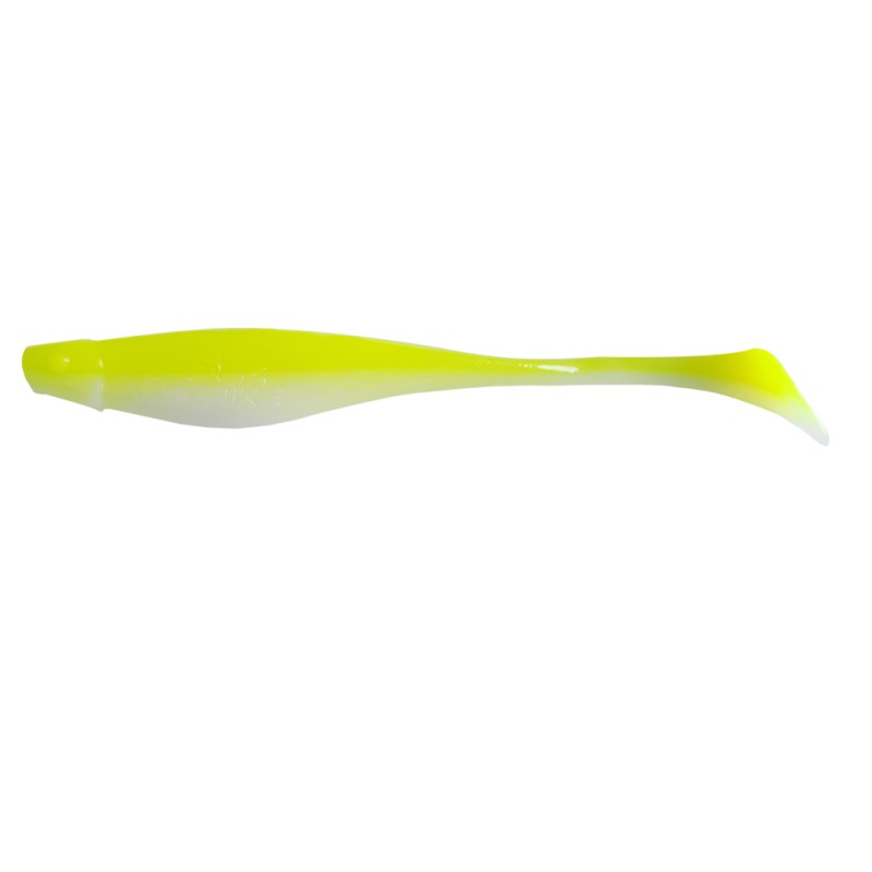 Shad Fast Strike Huky Kuky, Chartreuse White, 11.5cm/4.3g, 10buc/plic