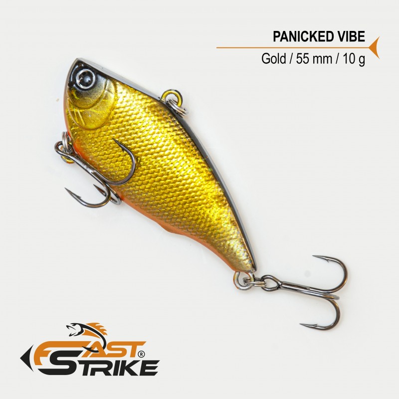 Vobler Fast Strike Panicked Vibe, Gold C, 5.5cm/10g