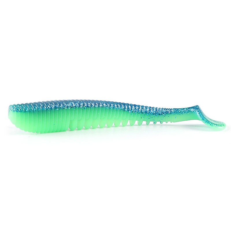 Shad Fast Strike Takeda Shad, Dual Limetreuse, 8cm/3.2g, 10buc/plic