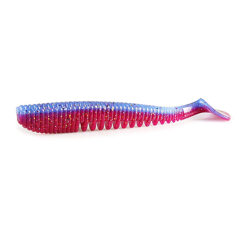 Shad Fast Strike Takeda Shad, Red Blue, 8cm/3.2g, 10buc/plic