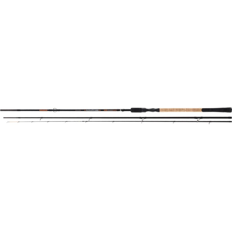 Lansetă Trabucco Kompass XS Stillwater Feeder, 3.60m/50g, 3+3buc