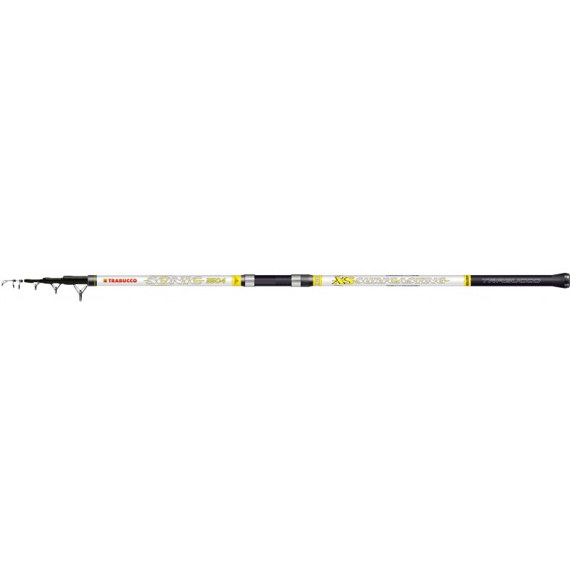 Lansetă telescopică Trabucco Sonic XS Surfcasting, 3.50m/150g