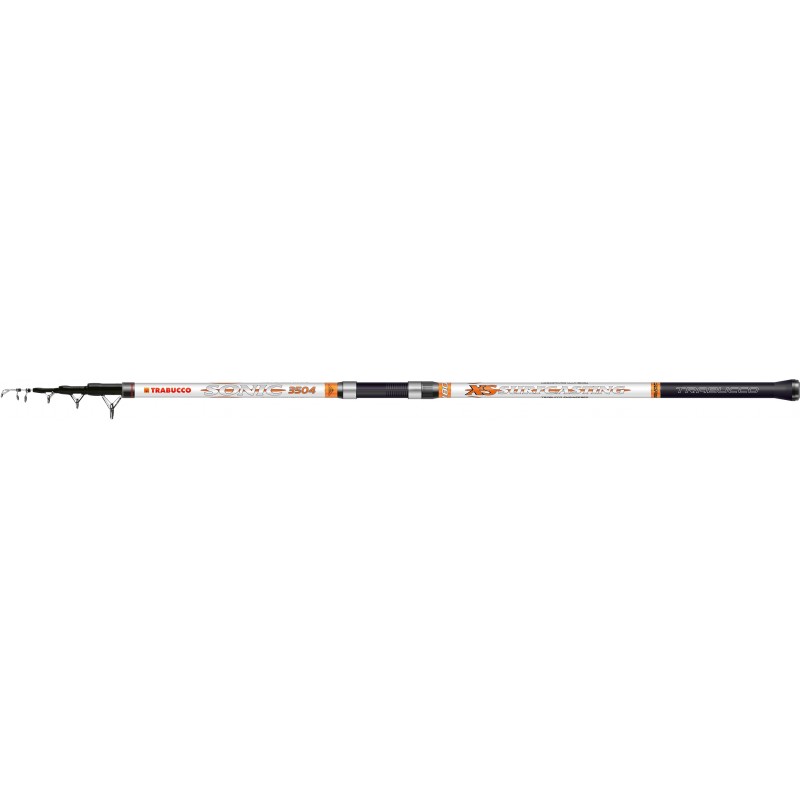 Lansetă telescopică Trabucco Sonic XS Surfcasting, 4.00m/180g