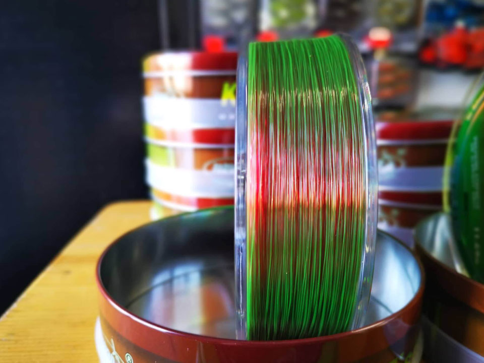 Fir monofilament Katran Crypton Carp, Camo, 0.371mm/21.30lb/9.66kg, 1000m