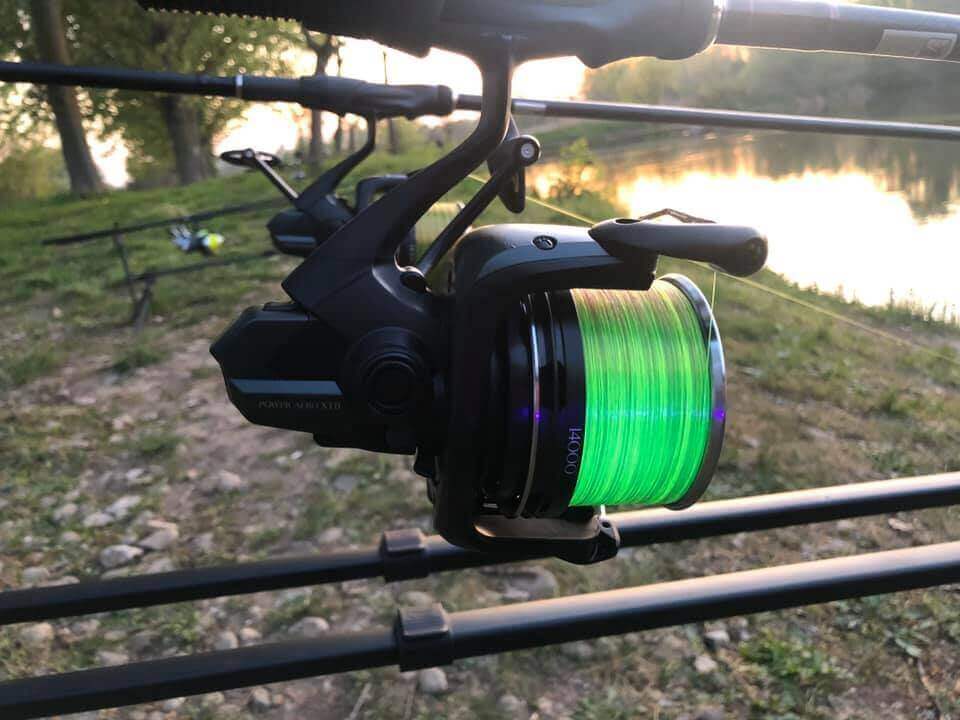 Fir monofilament Katran Crypton Symbios, Camo Neon, 0.215mm/7.79lb/3.53kg, 1500m