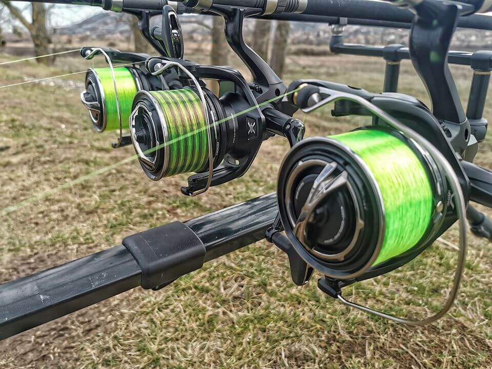 Fir monofilament Katran Crypton Symbios, Camo Neon, 0.215mm/7.79lb/3.53kg, 1500m
