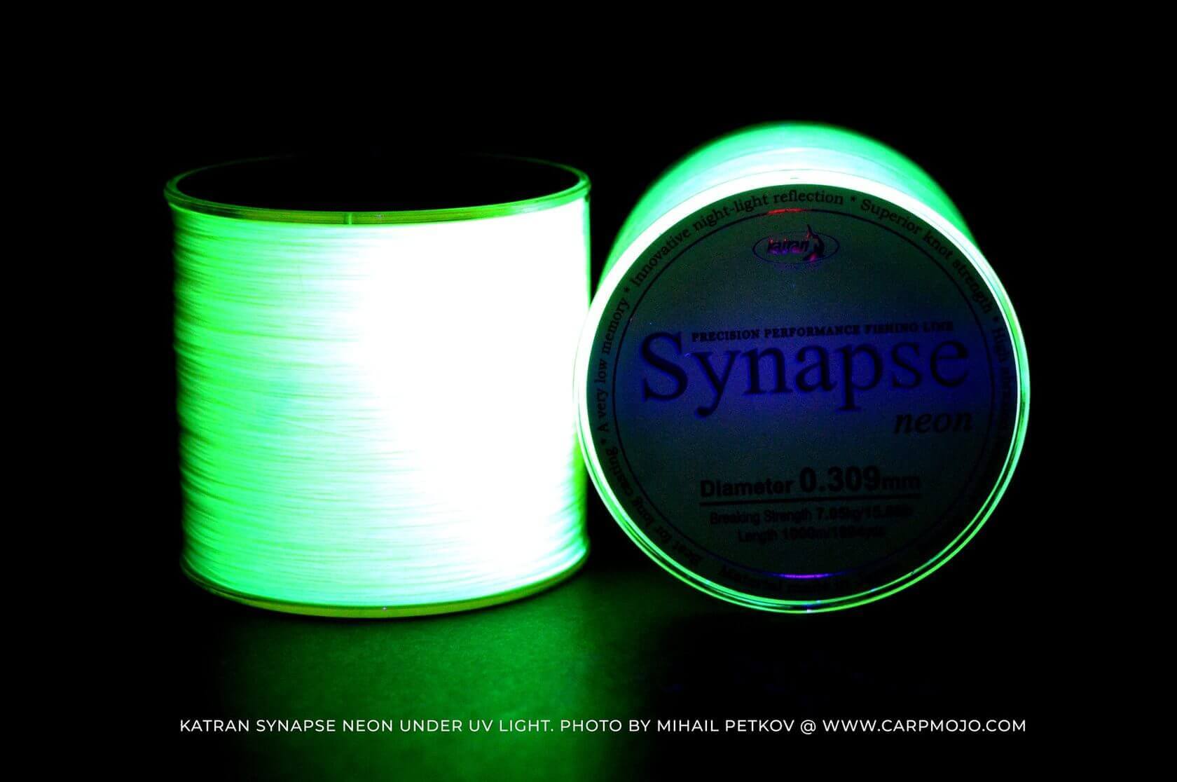 Fir monofilament Katran Synapse Neon, 0.437mm/29.30lb/13.30kg, 750m