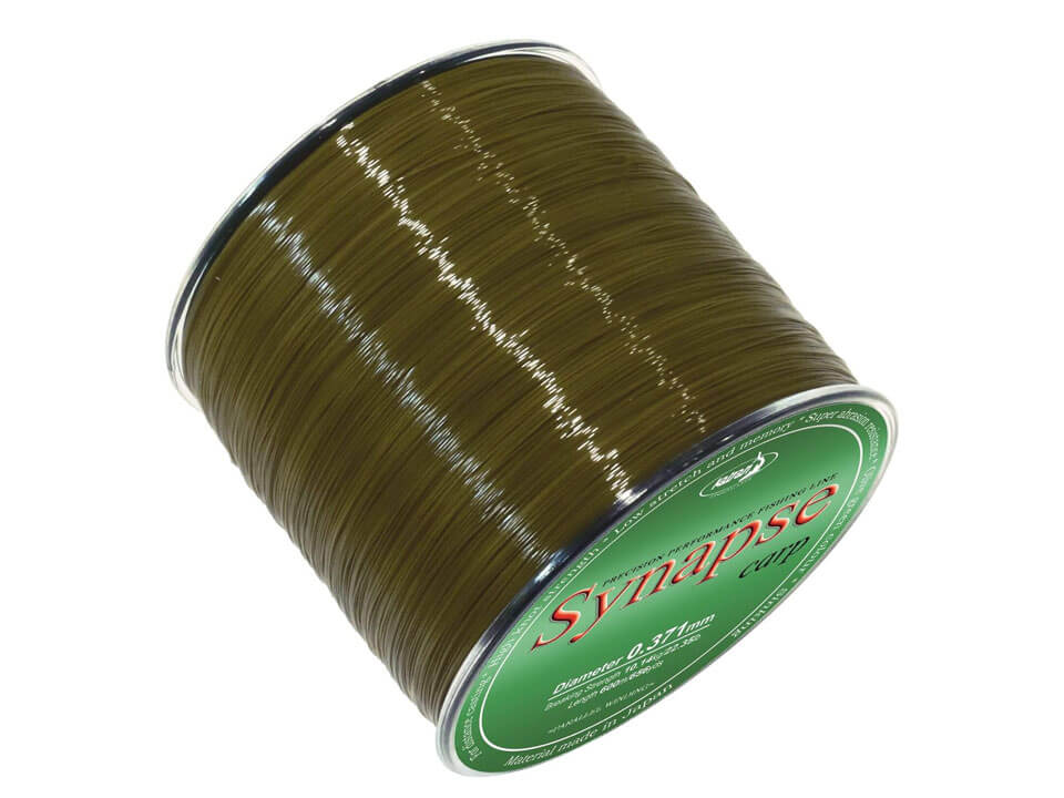 Fir monofilament Katran Synapse Carp, Olive Green, 0.331mm/18.00lb/8.16kg, 750m