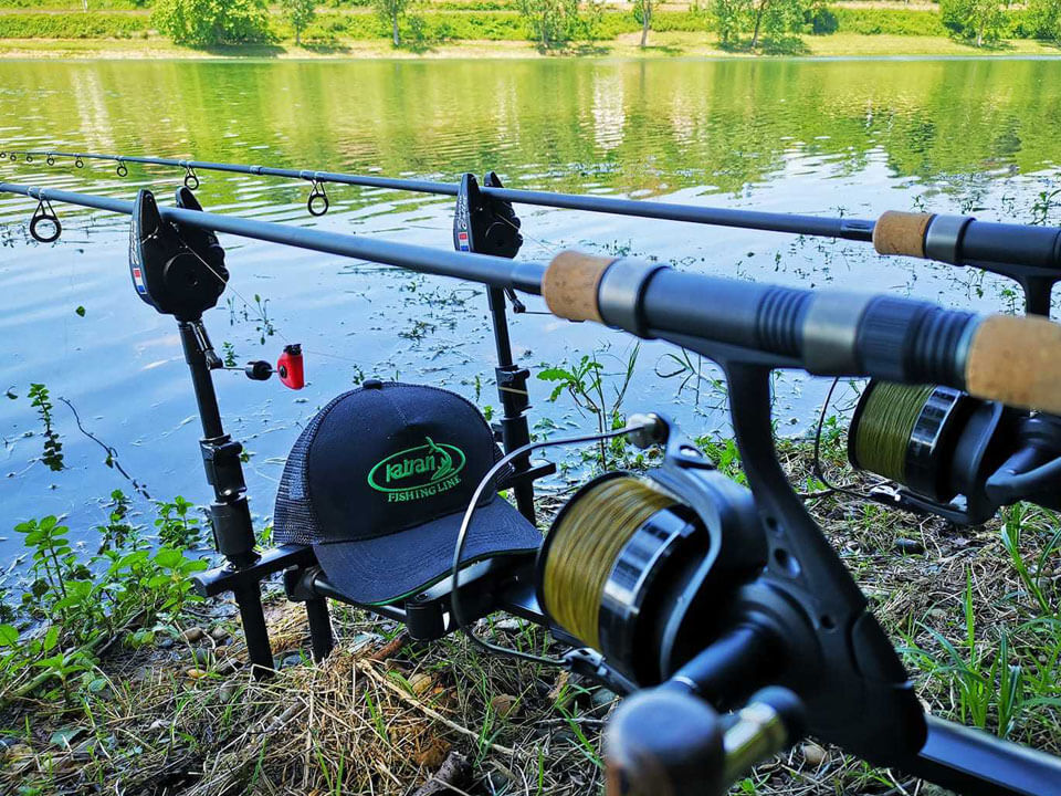 Fir monofilament Katran Synapse Carp, Olive Green, 0.331mm/18.00lb/8.16kg, 300m