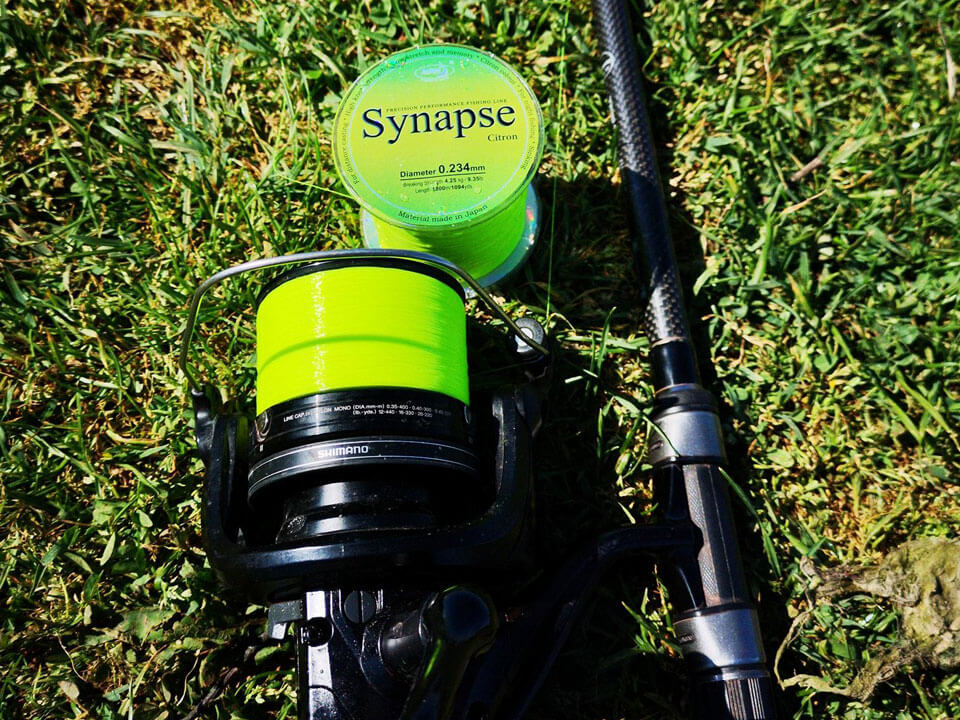 Fir monofilament Katran Synapse Citron, 0.309mm/15.45lb/7.01kg, 1000m