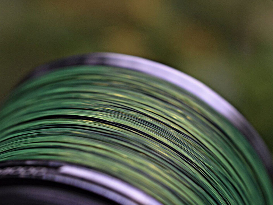 Fir monofilament Katran Synapse Eclipse, Verde Neon/Negru, 0.255mm/11.55lb/5.24kg, 1200m