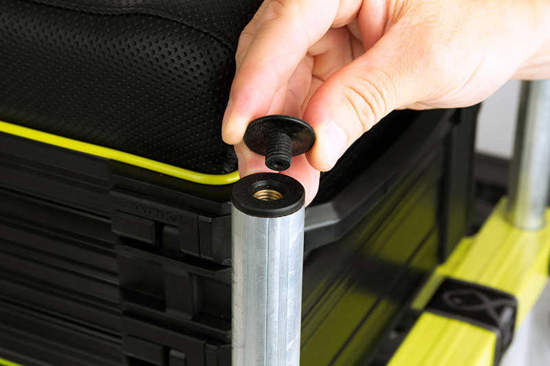 Scaun modular Matrix P25 Seatbox MK2, Black/Lime