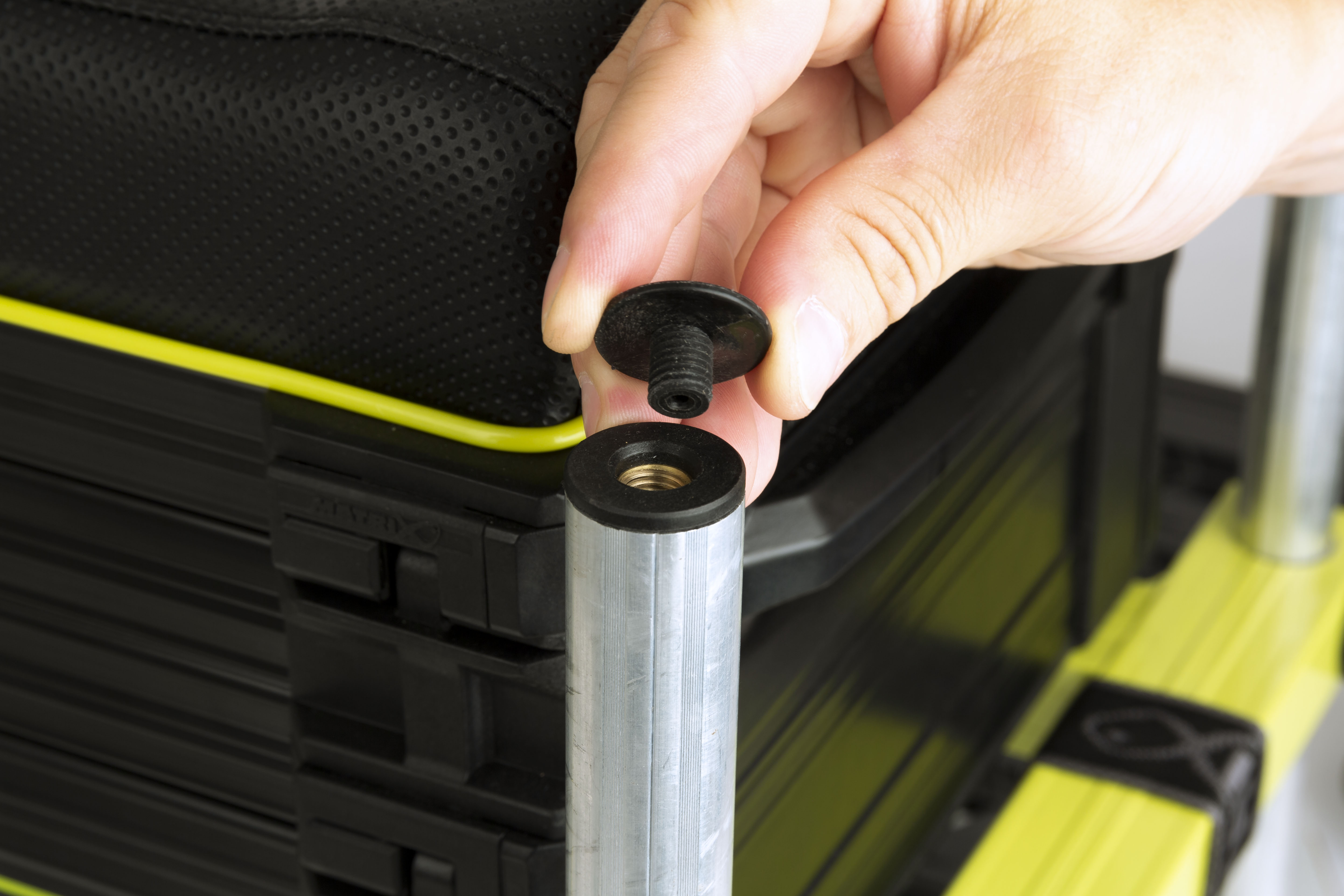 Scaun modular Matrix F25 Seatbox MK2, Black/Lime, 75x59cm
