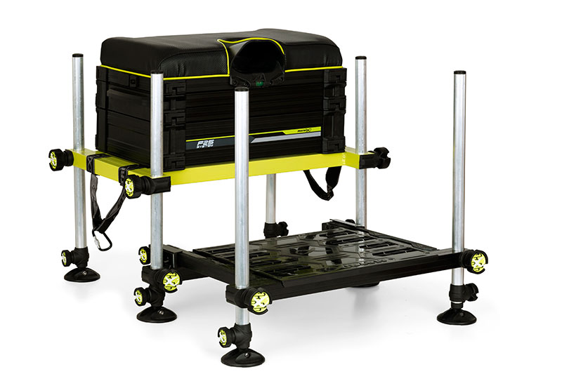 Scaun modular Matrix F25 Seatbox MK2, Black/Lime, 75x59cm