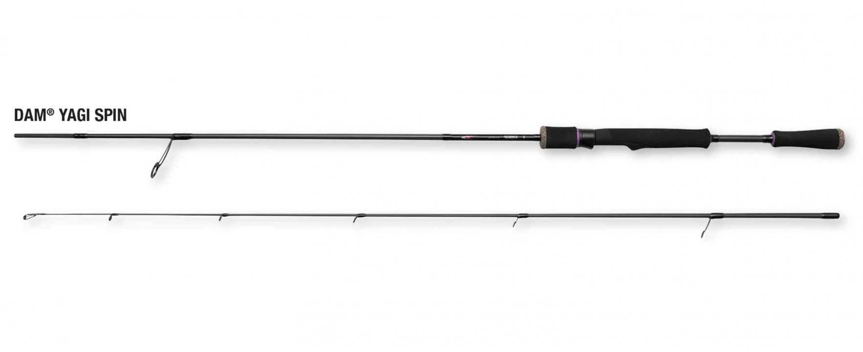 Lansetă DAM New Yagi Spin, 2.10m/7-28g, 2buc