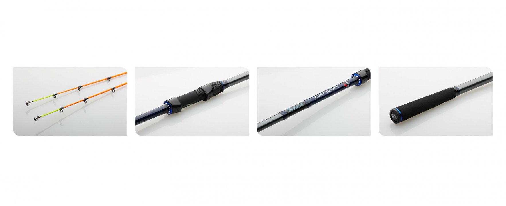 Lansetă DAM Imax Boat Quiver MF, 2.40m/250g, 2+2