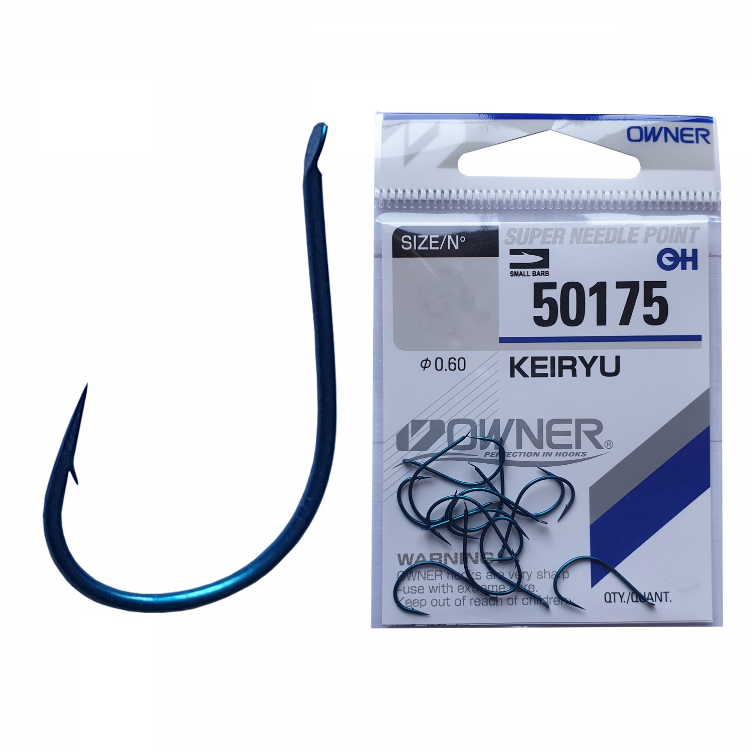 Cârlig Owner 50175 Keiryu, Nr.4, 13buc/plic