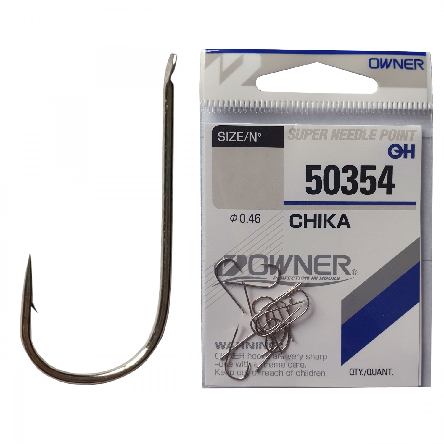 Cârlig Owner 50354 Chika, Nr.15, 14buc/plic