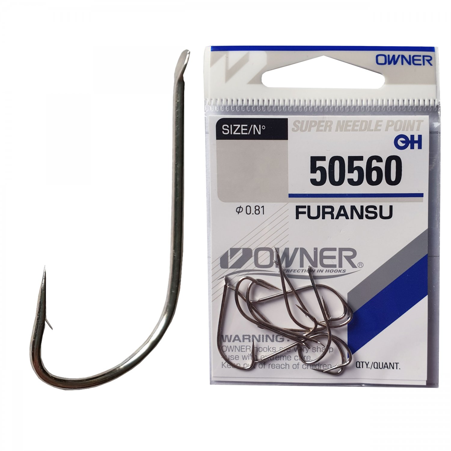 Cârlig Owner 50560 Furansu, Nr.3, 11buc/plic