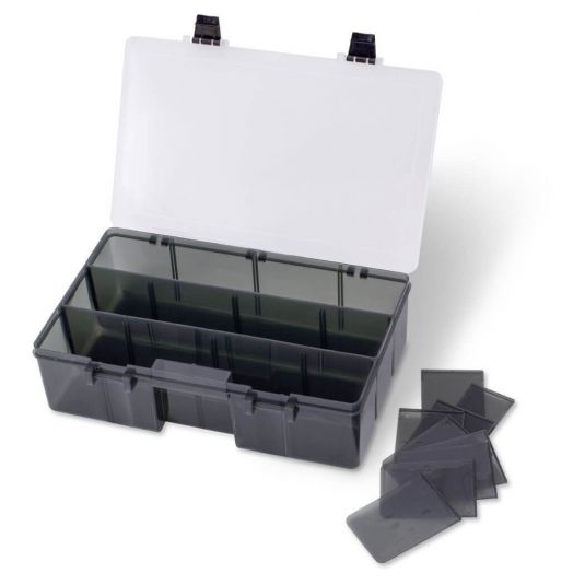 Cutie pentru accesorii Quantum Tackle Keeper HC15Q Deep, 35x22x10cm, 15 compartimente
