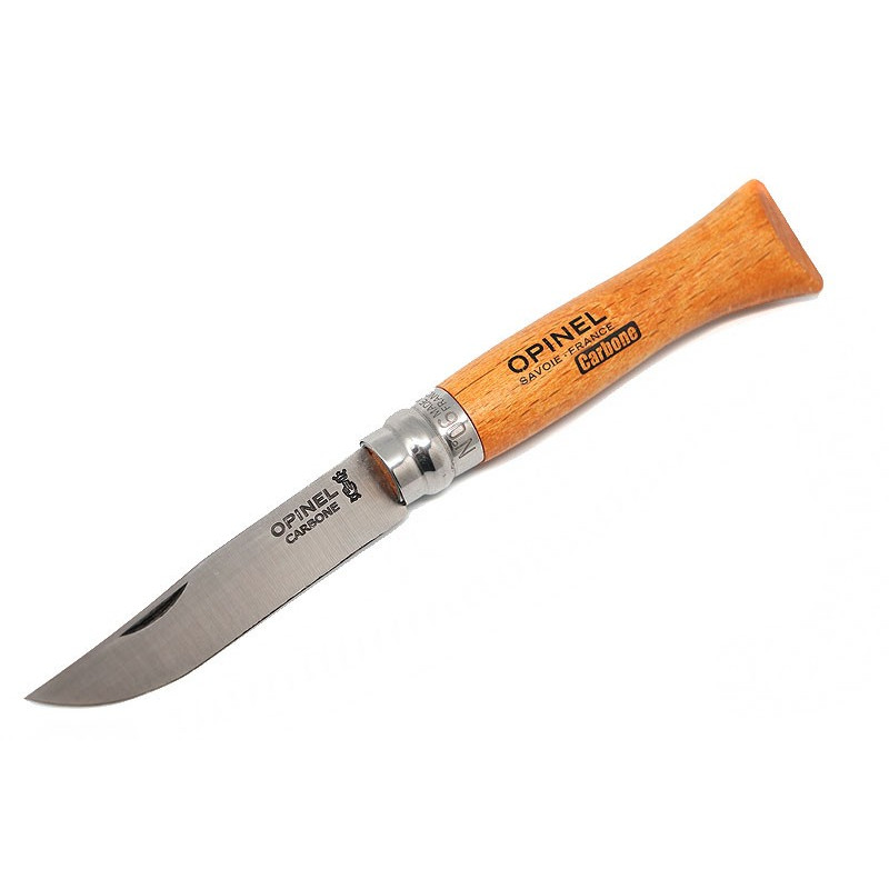 Briceag Opinel Nr.6, Fag, lamă Carbon 6cm