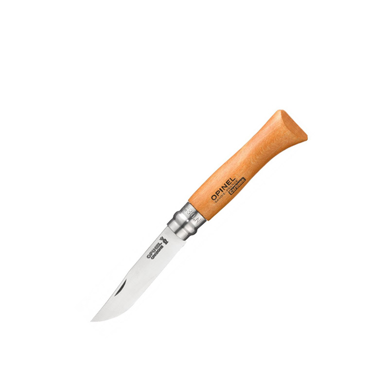 Briceag Opinel Nr.8, Fag, lamă Carbon 8cm