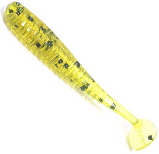 Shad Reins Aji Ringer Shad, Motoroil Pepper, 3.8cm, 15buc/plic