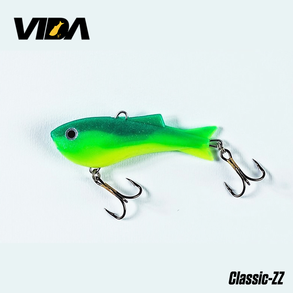 Cicadă siliconică Vida Classic 7cm 30g, culoare ZZ