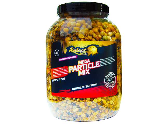 Semințe preparate Select Baits, Mega Particle Mix, 3L