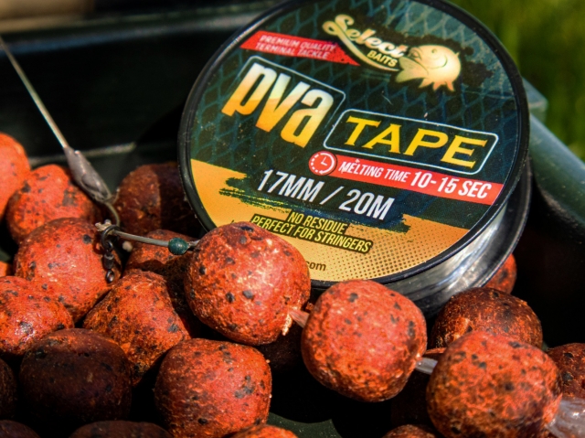 Bandă solubilă Select Baits Pva Tape, 17mm/20m