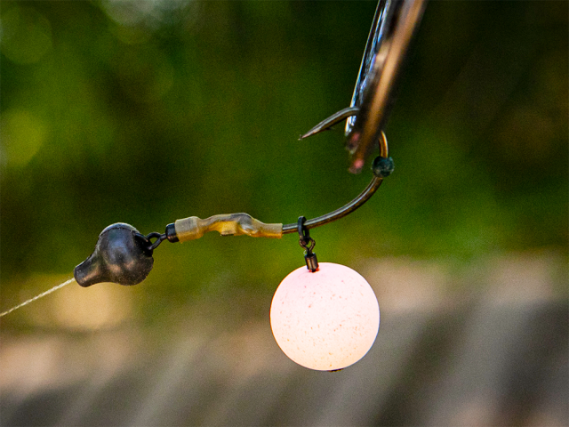 Lesturi Select Baits Tungsten Pop-up Rig Weight, Black Silt, Large, 5buc/plic