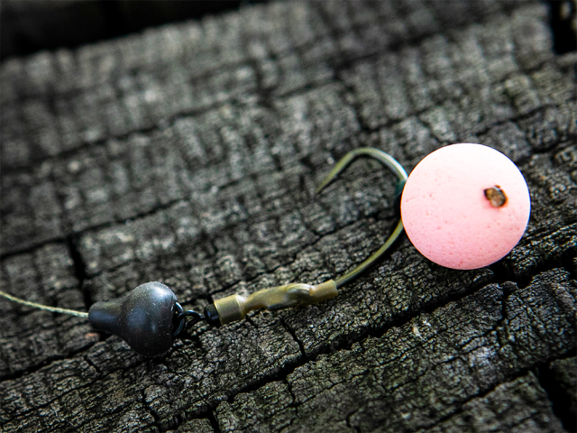 Lesturi Select Baits Tungsten Pop-up Rig Weight, Black Silt, Large, 5buc/plic
