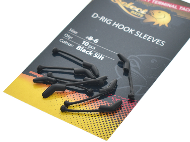Manșoane cârlig Select Baits D-Rig Hook Sleeves, Nr.2-4, 10buc/plic